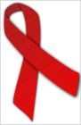 The Red ribbon is a symbol for solidarity with HIV-positive people and those living with AIDS